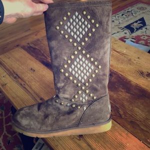 Studded UGG boots